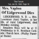 Ann Ida Gaukler - Death Notice
