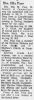 Elizabeth Marie Mack - Obituary