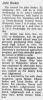 John Breker - Obituary