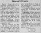 Warren Francis - Obituary