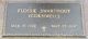 Flossie Evelyn Cornwell - Headstone