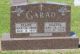 Frank Garad and Agatha Vaplon - Headstone