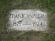 Frank Vaplon Headstone