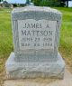 James Andrew Mattson - Headstone