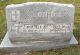 Leo Nicholaus Schingen and Rocille Anna Brandt - Headstone