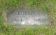 Lorence Fisher Headstone