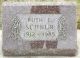 Ruth Claggett - Headstone