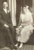 Herbert Kersten and Olive Anhalt - Marriage Photo